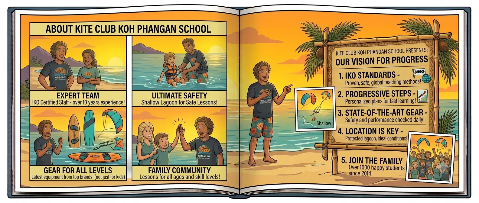 School Profile — Kite Club Koh Samui
