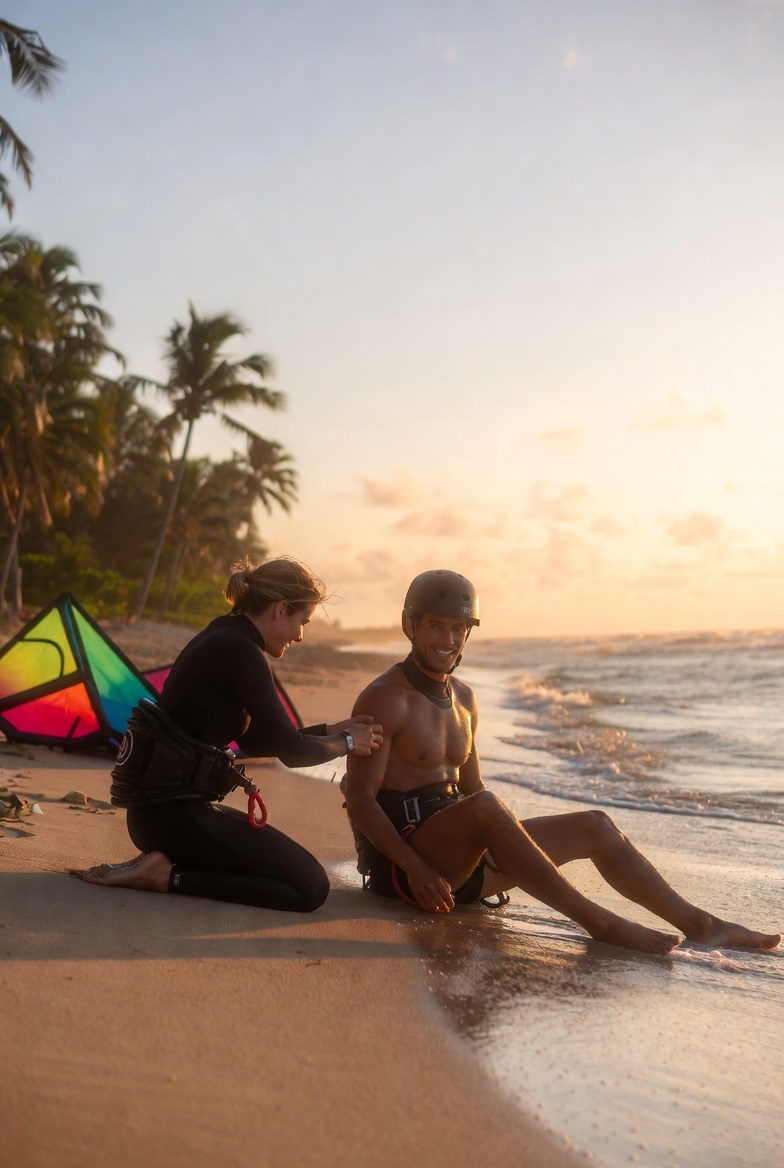 Kitesurfing discovery course Koh Samui