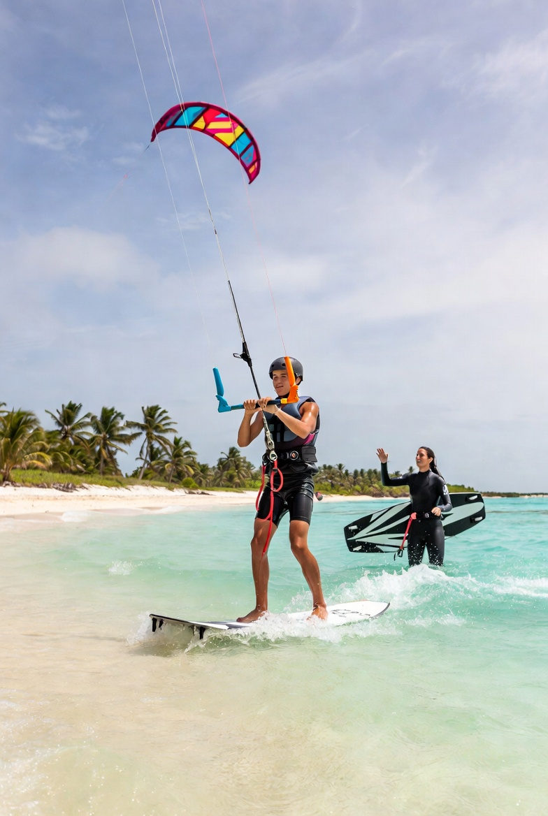 Full beginner kitesurfing course Koh Samui